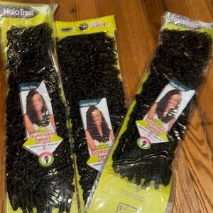 Nomadic Twist Synthetic Hair Extensions - Black